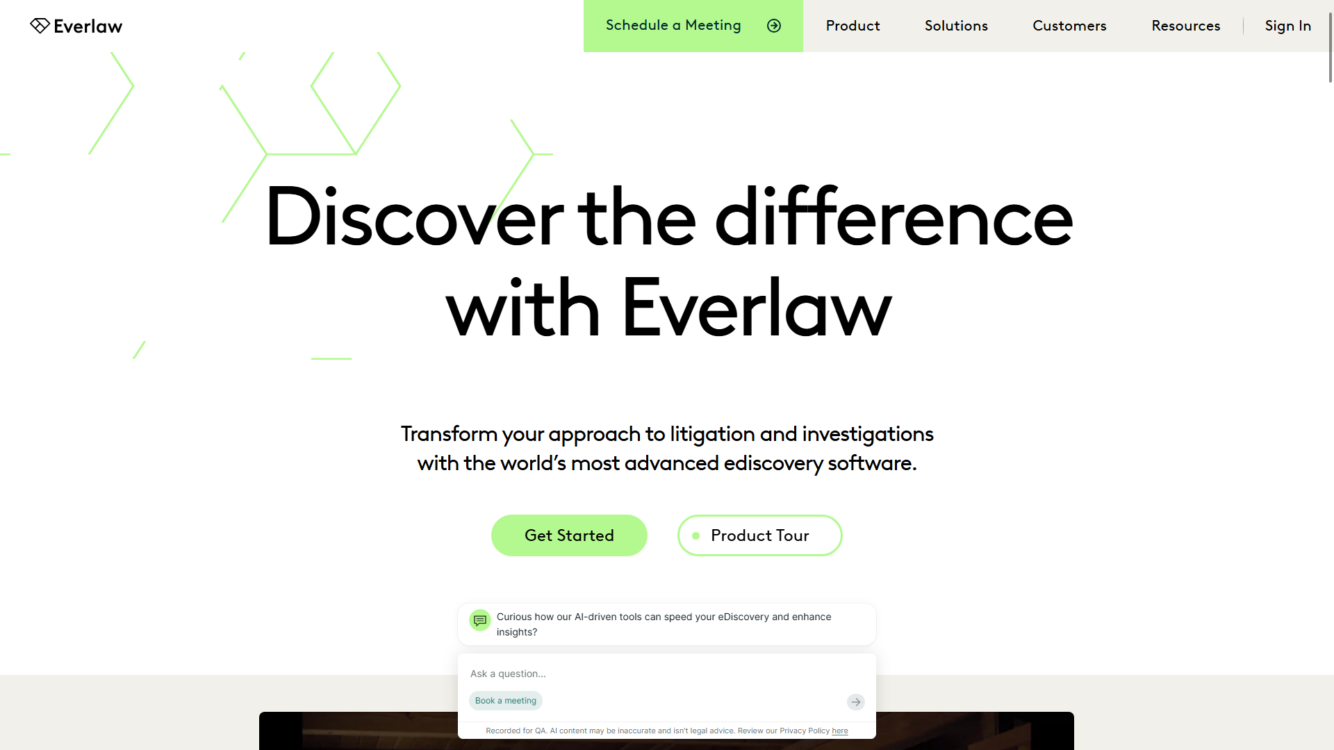 Everlaw screenshot 1